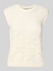 Jake*s Casual Regular Fit Stricktop mit Crochet Offwhite