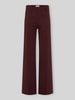 Raphaela By Brax Wide Leg Weite Hose aus Viskose-Mix Modell ''Lillyth'' Bordeaux