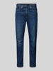 Levi's® Slim fit jeans met labeldetail, model '515' Donkerblauw