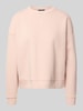 Weekend Max Mara Regular fit sweatshirt van katoenmix, model 'GERBA' Lichtroze