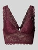 Only Bralette aus Spitze Modell 'CHLOE' Bordeaux