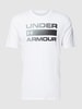 Under Armour T-shirt met logostitching Wit