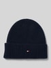 Tommy Hilfiger Beanie van puur kasjmier Marineblauw