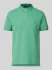 Polo Ralph Lauren Poloshirt mit Label-Stitching Gruen