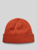 Barts Beanie van viscosemix, model 'WILLES' Oranje