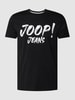 JOOP! Jeans T-Shirt mit Label-Print Modell 'Adamo' Schwarz