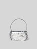 Diesel Crossbody Bag mit Allover-Muster Silber