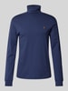 Polo Ralph Lauren Shirt met lange mouwen en labelstitching Donkerblauw