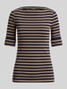 Lauren Ralph Lauren Slim Fit T-Shirt aus Baumwoll-Mix Marine