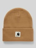 Carhartt Work In Progress Czapka beanie z naszywką z logo model ‘ASHLEY’ Camel