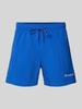 CHAMPION Regular fit zwembroek met labelstitching Koningsblauw