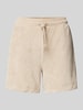 Marc O'Polo Loose Fit Shorts mit elastischem Bund Beige