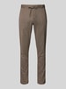 Zuitable Stoffhose mit Tunnelzug Modell 'Spartaflex' Taupe