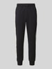 EA7 Emporio Armani Regular Fit Sweatpants mit Tunnelzug Modell 'Train' Black