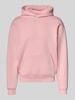 REVIEW Hoodie mit Logo-Print Rosa
