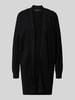 Vero Moda Regular fit cardigan van viscosemix, model 'NANCY' Zwart
