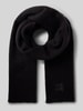 Codello Schal mit Label-Patch Black