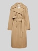 Pepe Jeans Trenchcoat met strikceintuur, model 'BIANCA' Beige