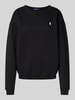 Polo Ralph Lauren Oversized Sweatshirt mit Logo-Stitching Black