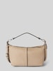 LIEBESKIND BERLIN Handtas met labeldetail, model 'PARIS' Lichtgrijs