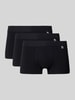 Jockey Trunks mit elastischem Bund im 3er-Pack Black