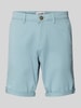 Jack & Jones Regular Fit Bermudas mit Eingrifftaschen Modell 'IBOWIE' Aqua