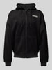 Guess Activewear Sweatjacke mit Label-Detail Modell 'DARIL' Black