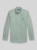 Polo Ralph Lauren Koszula casualowa o kroju slim fit z mieszanki bawełny Jasnozielony