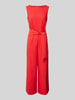 Betty Barclay Jumpsuit mit Bindegürtel Rot