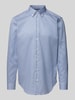 Christian Berg Men Regular Fit Business-Hemd mit Button-Down-Kragen Bleu