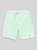 Tommy Hilfiger Kids Szorty z elastycznym pasem Miętowy