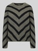 ONLY Regular Fit Pullover mit Raglanärmeln Modell 'ELIZA' Oliv