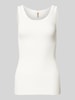 Soyaconcept Tanktop in Ripp-Optik Modell 'RYAN' Offwhite