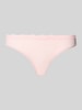 Calvin Klein Underwear String in semi-transparant design Lichtroze