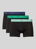 Tommy Hilfiger Slim fit boxershort van katoenmix in een set van 3 stuks Groen