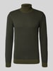 Blend Gebreide coltrui Olijfgroen