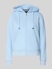 Christian Berg Woman Regular Fit Sweatjacke aus Baumwoll-Mix Bleu