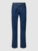 Levi's® Jeansy z naszywką z logo model ‘501 STONE WASH’ Jeansowy niebieski