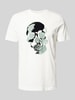 Antony Morato T-Shirt mit Motiv-Print Weiss