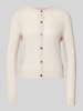 Christian Berg Woman Cardigan met doorknoopsluiting Beige gemêleerd