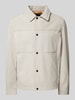 BOSS Orange Jacke in Leder-Optik Modell 'Jomare' Sand