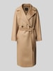 Weekend Max Mara Regular fit lange wollen jas van zuivere scheerwol, model 'RESINA' Camel