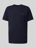 Tommy Hilfiger T-Shirt mit Logo-Stitching Marine