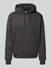 CHAMPION Hoodie mit Logo-Patch Anthrazit