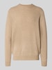 ANNARR Pullover van merinowol, model 'RAGI' Beige