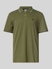 CHAMPION Regular Fit Poloshirt mit Logo-Stitching Oliv