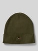 Tommy Hilfiger Beanie aus Baumwoll-Kaschmir-Mix  Schilf