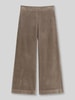 Marc O'Polo Wide Leg Cordhose aus reiner Baumwolle Taupe