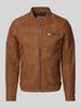 Jack & Jones Jacke in Leder-Optik Modell 'JEROCKY' Cognac