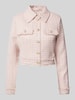 Guess Korte blazer met platte kraag, model 'DAPHNEE' Roze